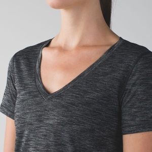 Lululemon What the Sport Tee in Dark Gray